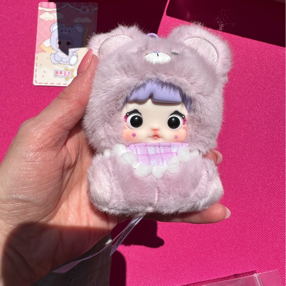 NOMMI Baby V4 series plush pendant Berry baby Purple teddy bear new blind box - Picture 5 of 7